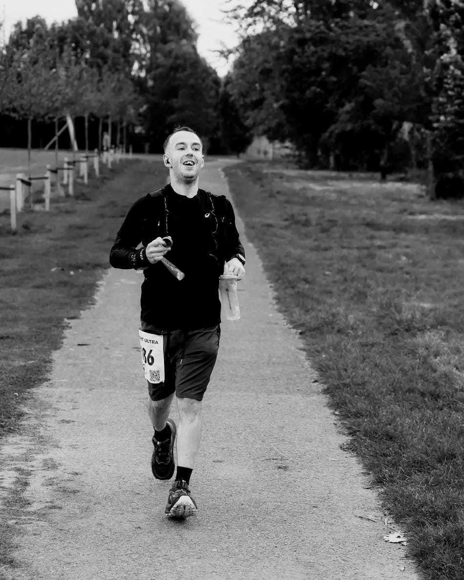 Daniel Taylor standing atop of Ben Lomond